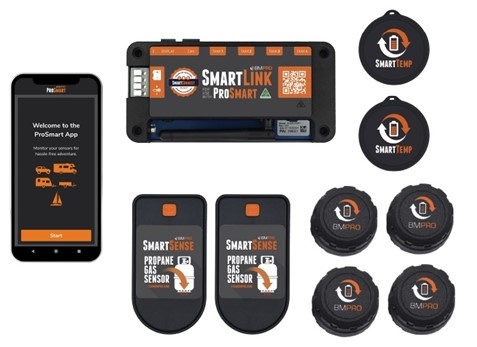 BMPRO ProSmart Premium RV Bluetooth Monitoring System